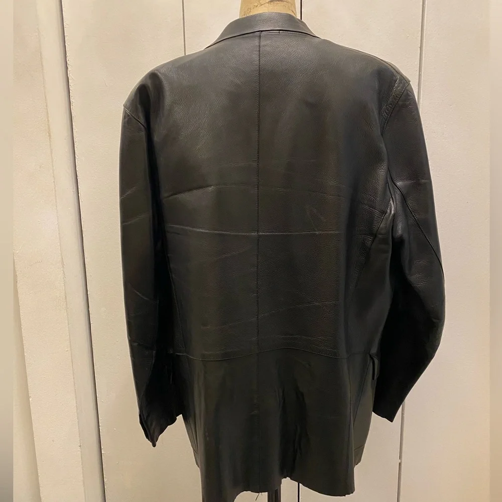 Gucci by Tom Ford leather blazer